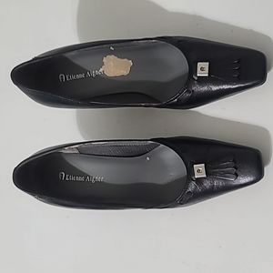 Etienne Aigner Black Hi Heels 7.5
